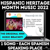 Hispanic Heritage Month Spanish Music Bracket #7 NEW for 2