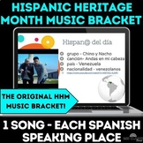 Hispanic Heritage Month Spanish Music Google Slides #1 - 1 from each country
