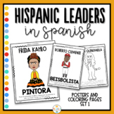 Hispanic Heritage Month Spanish Posters and Coloring Pages Set 1