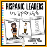 Hispanic Heritage Month Spanish Posters and Coloring Pages Set 2