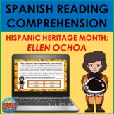 Hispanic Heritage Month Spanish Reading Comprehension: Ell