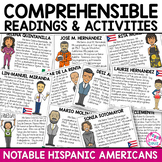 Hispanic Heritage Month Spanish Reading Comprehension Pass