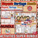 Hispanic Heritage Month Super Activities Bundle | back to 