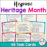 Hispanic Heritage Month Task Cards - Trivia Game