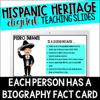 Hispanic Heritage Month Teaching Slides by forkin4th TPT
