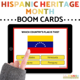 Hispanic Heritage Month Trivia Game DIGITAL Task Cards Boom Cards