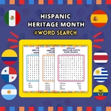 Hispanic Heritage Month Word Search