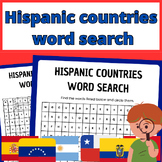 Hispanic Heritage Month Word Search Puzzle - Spanish-Speak