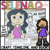 Hispanic Heritage Month craft | Selena Quintanilla craft a