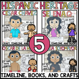 Hispanic Heritage Month craft bundle | Cesar Chavez | Sele