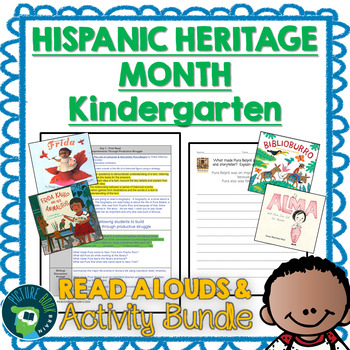 Preview of Hispanic Heritage Month for Kindergarten Bundle - Read Alouds