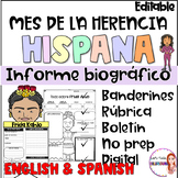 Hispanic Heritage Month in Spanish - Mes de la herencia hi