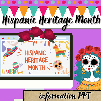 Preview of Hispanic Heritage Month Slides - powerpoint slides