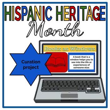 Preview of Hispanic Heritage | Reading Project | School Library