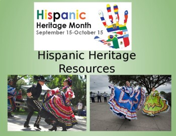Preview of Hispanic Heritage Resources