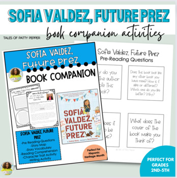 Preview of Hispanic Heritage: Sofia Valdez, Future Prez Book Companion & Activity Guide