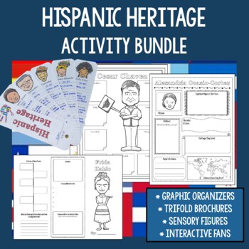 Preview of Hispanic Heritage and Latino Leaders Activities Bundle