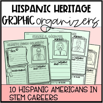 Preview of Hispanic Heritage Month Biography Organizers Hispanic Americans in STEM Careers