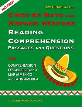 Preview of Hispanic/Latinx Heritage Reading Comprehension Passages