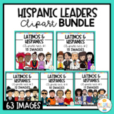 Hispanic Leaders , Personalities and Influencers Clipart Bundle