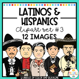Hispanic Leaders , Personalities and Influencers Clipart Set 3