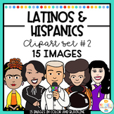 Hispanic Leaders , Personalities and Influencers Clipart Set 2