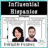 Hispanic Leaders Poster Quotes English and Spanish Latin H