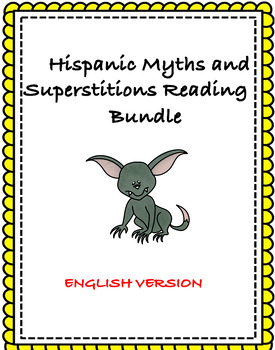 Preview of Hispanic Legends and Myths Reading Bundle: Top 5 @30% off! (ENGLISH)