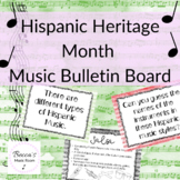 Hispanic Music Styles Interactive, Print and Go Bulletin B