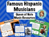 Famous Hispanic Musicians Bulletin Board