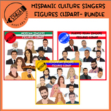 Hispanic Singers Clipart Bundle