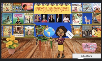 Preview of Hispanic and Latino Heritage Month Bitmoji Library