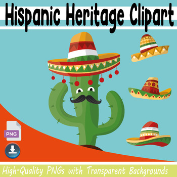 Preview of Hispanic heritage month clipart