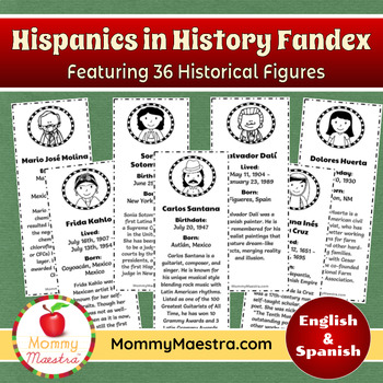 Preview of Hispanics in History Fandex COMBO PACK