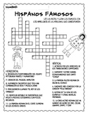 Hispanic Heritage Month Crossword Puzzle (in Spanish!)
