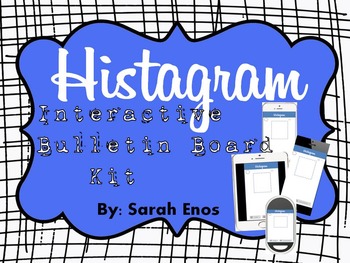 Preview of Not Instagram, but Histagram! Histagram Interactive Bulletin Board Kit
