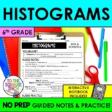 Histograms Notes & Practice | Guided Notes for Histogram D