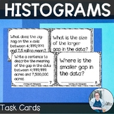 Histograms Task Cards TEKS 6.12 Math Game Math Activity