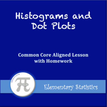 Preview of Histograms and Dot Plots (Lesson with Homework)