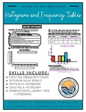 Histograms and Frequency Tables Guided Notes