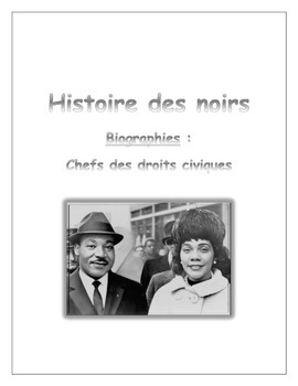 Preview of Histoire des noirs: biographies