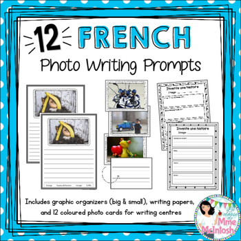 Preview of Histoires en images / French Photo Writing Prompts