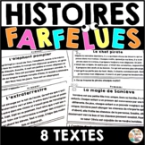 Compréhension de lecture - Histoires farfelues - French Re