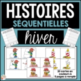 Histoires séquentielles - HIVER - French Winter Sequencing
