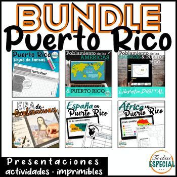 Preview of Historia de Puerto Rico BUNDLE