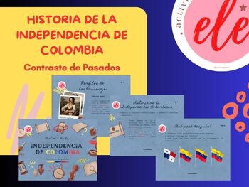 Preview of Historia de la Independencia de Colombia - Contraste de Pasados