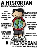 Historian Poster for Elementary Grades [someone who]
