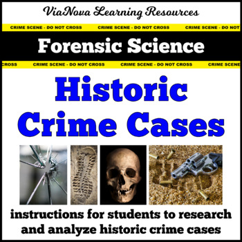Preview of Forensic Science Historic Crime Cases Assignment