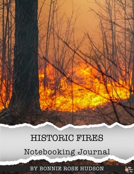 Preview of Historic Fires Notebooking Journal (Plus Easel Activity)