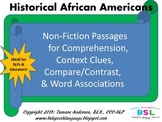 Historical African Americans {Speech Language Therapy & Cu